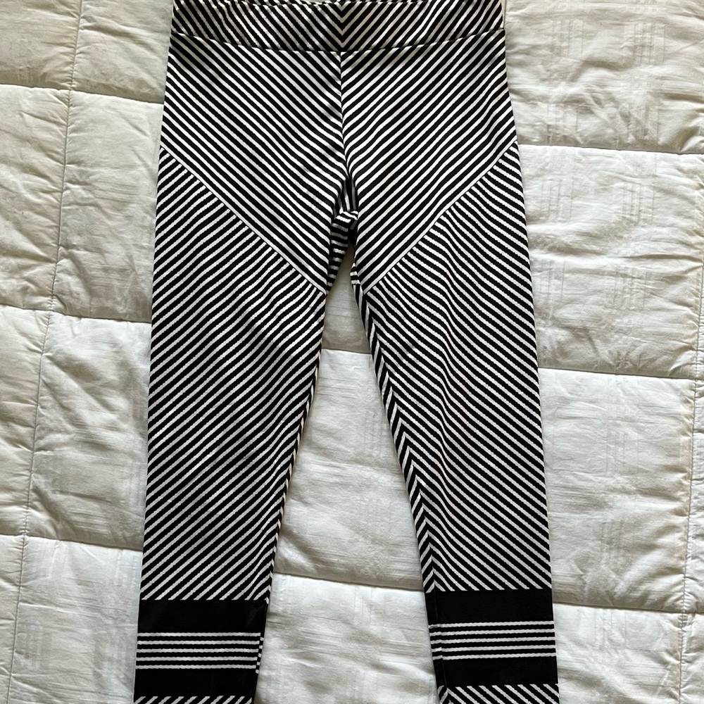Striped Yoga Leggings